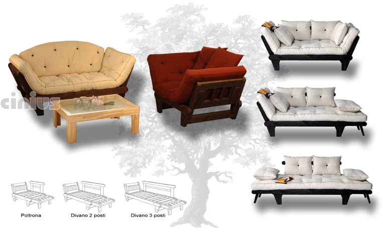 Schlafsofa - Sole Futon schlafsofa / Futonschlafsofa / Futonmatten cinius