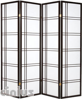 Separ� a 4 ante, color nero