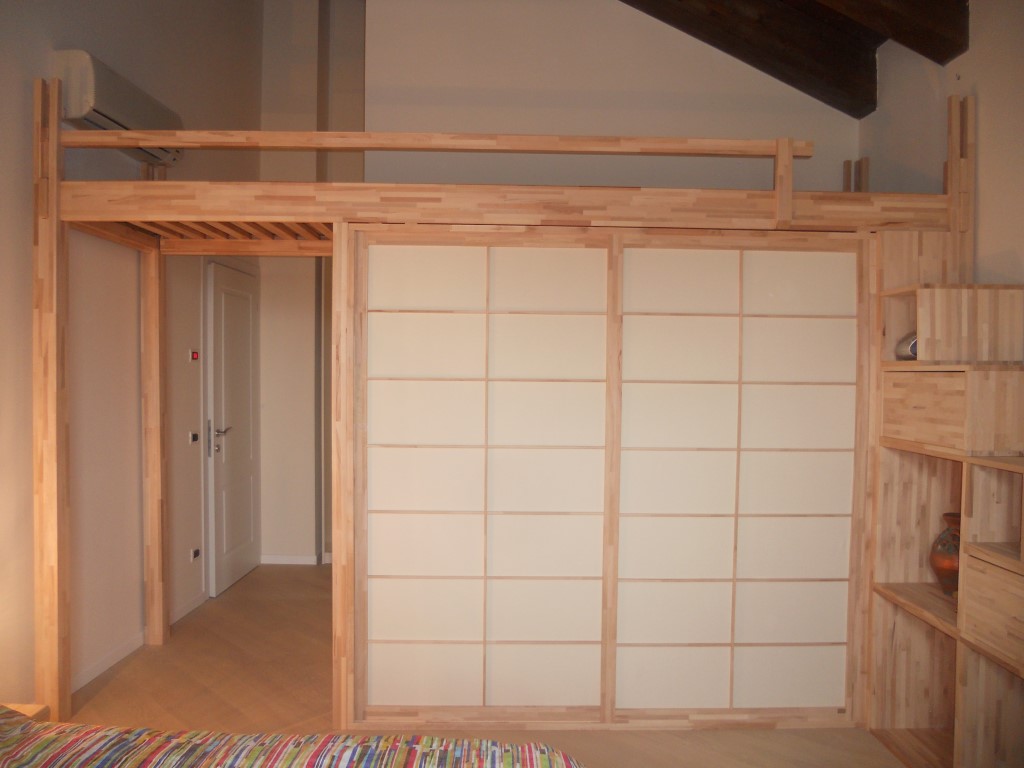 Mezzanine cabine armoire