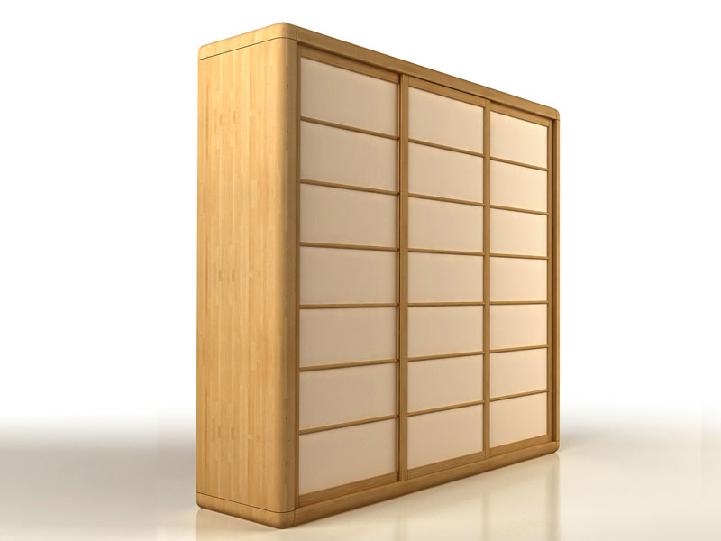 Armadio Arca in stile giapponese orientale zen