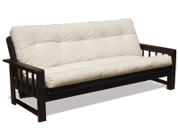 divano letto futon modello luce