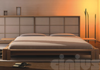 Letto Kyoto di Cinius