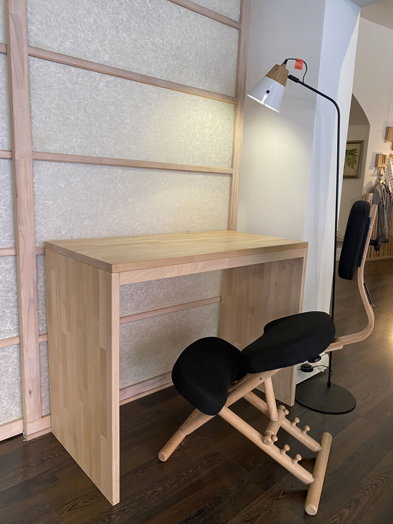 Scrivania su misura in legno